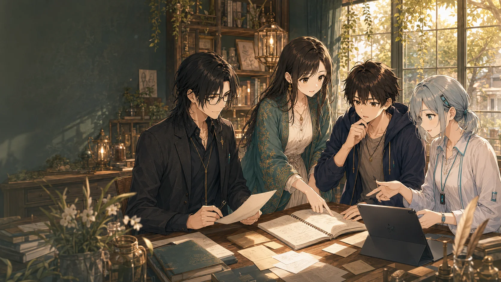 コトハたちのアトリエと物語の世界